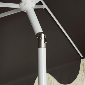 Collins 9 ft. Classic Cottage Tassel Market Patio Umbrella